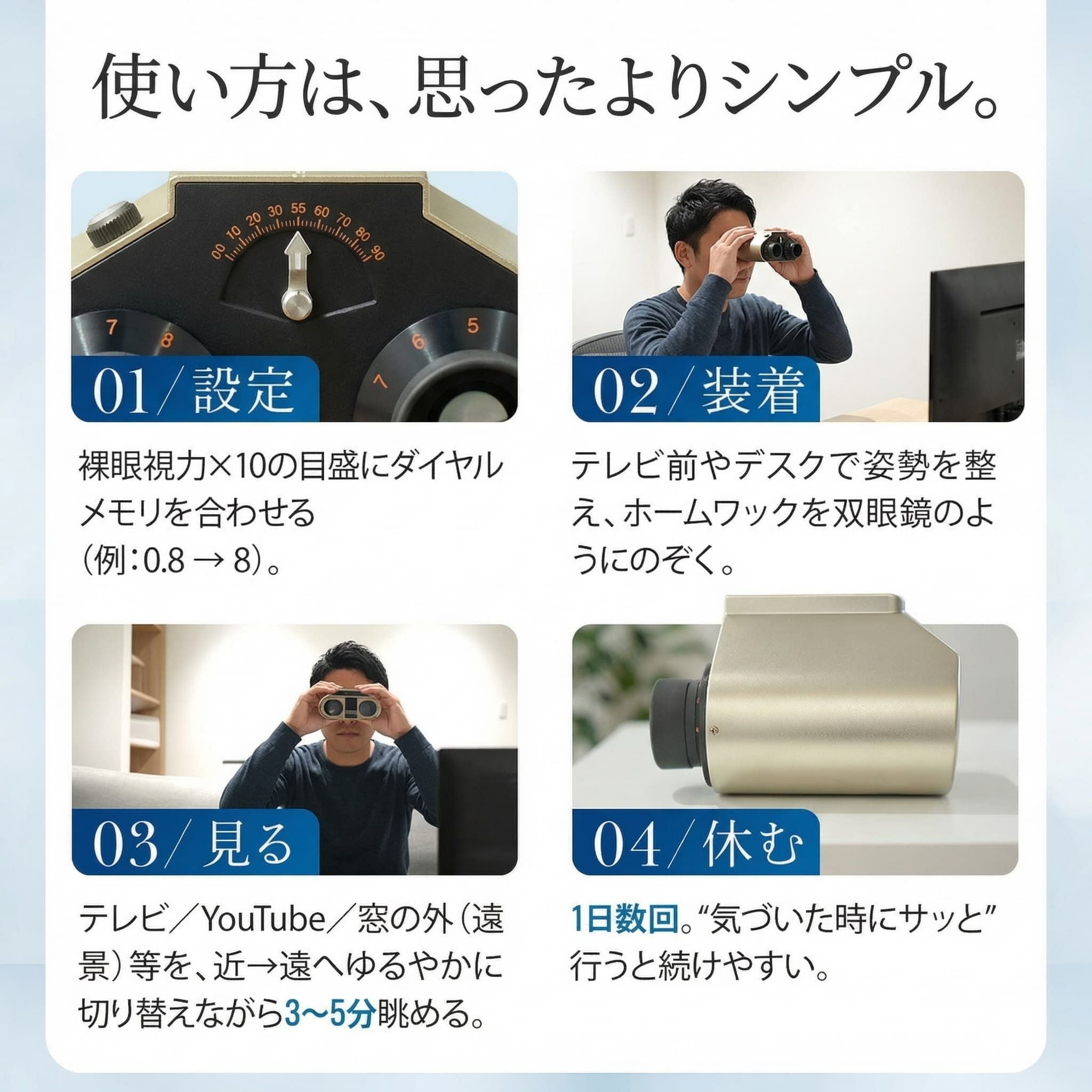 眼球浄化様 リクエスト 3点 まとめ商品 医師監修 老眼のピントが合いづらいに｜ホームワック ピントフレッシュ